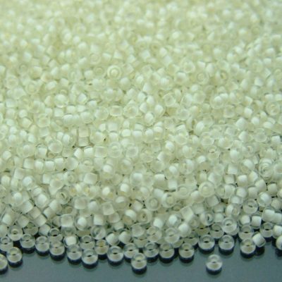 10g 91920 Semi Matte White Lined Crystal Miyuki Seed Beads 11/0 2mm Michael's UK Jewellery