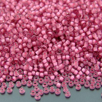 10g 91931 Semi Matte Rose Lined Crystal Miyuki Seed Beads 11/0 2mm Michael's UK Jewellery