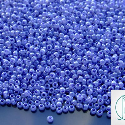 20g TOHO Beads 921 Ceylon Virginia Bluebell 11/0 beads mouse