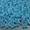 10g 9221 Sky Blue Lined Crystal Miyuki Seed Beads 6/0 4mm Michael's UK Jewellery