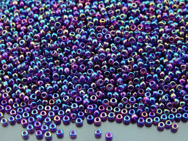 10g 9333 Fuchsia AB Miyuki Seed Beads 11/0 2mm Michael's UK Jewellery