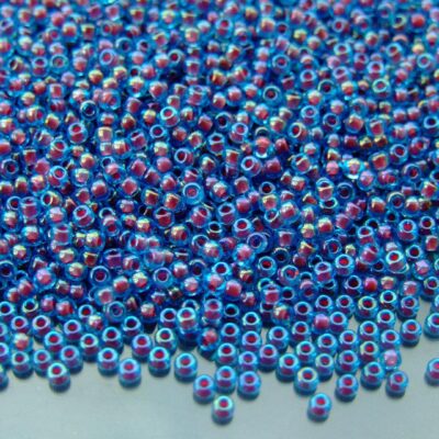 10g 9346 Fuchsia Lined Aqua Miyuki Seed Beads 11/0 2mm Michael's UK Jewellery