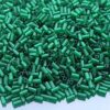 10g Toho Bugle Beads 939F Tr. Green Emerald Frosted 3mm