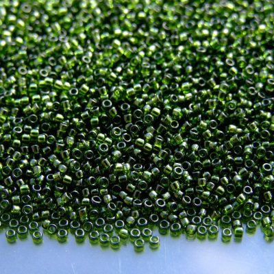 10g 940 Transparent Olivine Toho Seed Beads 15/0 1.5mm Michael's UK Jewellery