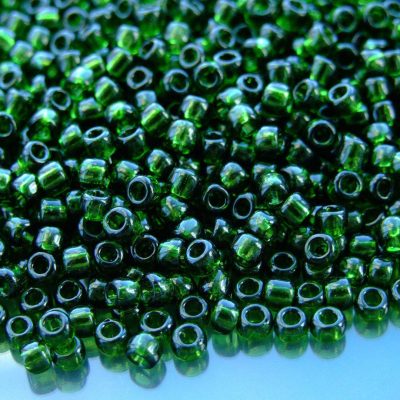 10g 940 Transparent Olivine Toho Seed Beads Size 6/0 4mm Michael's UK Jewellery