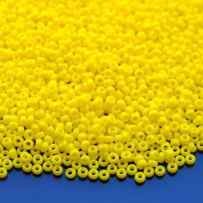 10g 9404 Opaque Yellow Miyuki Seed Beads 11/0 2mm Michael's UK Jewellery