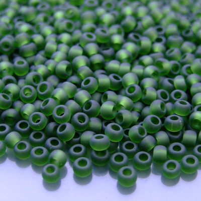 10g 940F Trans Frosted Olivine Toho Seed Beads Size 6/0 4mm Michael's UK Jewellery
