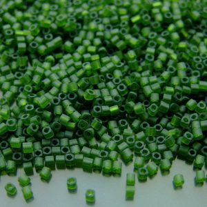 10g 940F Transparent Frosted Olivine Toho Cube Seed Beads 1.5mm Michael's UK Jewellery