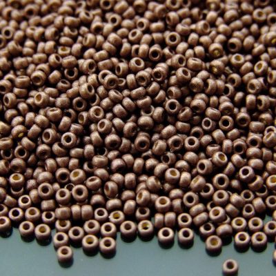 10g 94213F DURACOAT Galvanized Matte Dark Mauve Miyuki Seed Beads 11/0 2mm Michael's UK Jewellery