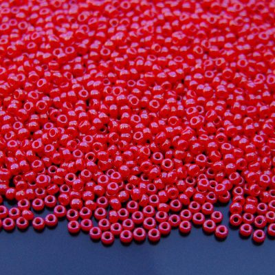 10g 9426 Opaque Red Luster Miyuki Seed Beads 11/0 2mm Michael's UK Jewellery