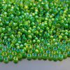 10g 947 Inside Color Lime Green/Opaque Green Lined Toho Seed Beads 8/0 3mm Michael's UK Jewellery