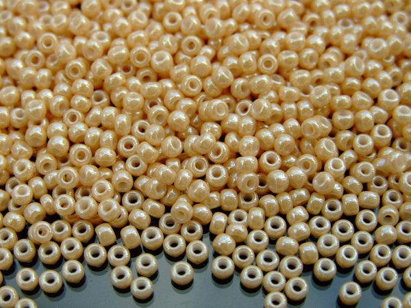 10g 9593 Dark Beige Ceylon Miyuki Seed Beads 8/0 3mm Michael's UK Jewellery