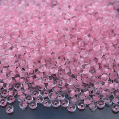 10g 969 Inside Color Crystal/Neon Carnation Lined Toho 3mm Magatama Seed Beads Michael's UK Jewellery