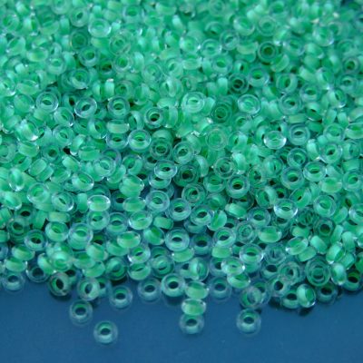 10g 975 Inside Color Crystal/Neon Sea Foam Toho Demi Round Seed Beads 8/0 3mm Michael's UK Jewellery