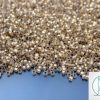 10g 989FM Gold Lined Frosted Crystal Toho Seed Beads 15/0 1.5mm Michael's UK Jewellery