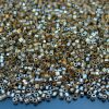 10g 993 Gold Lined Black Diamond Toho Hexagon Seed Beads 11/0 2mm Michael's UK Jewellery