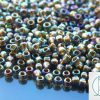 10g 999 Gold Lined Black Diamond Rainbow Toho Seed Beads 6/0 4mm Michael's UK Jewellery