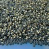 TOHO Seed Beads 999F Gold Lined Frosted Black Diamond 11/0 beads mouse