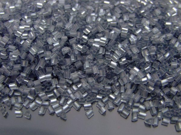 10g 9BF Transparent Frosted Gray Toho Triangle Seed Beads 11/0 2mm Michael's UK Jewellery