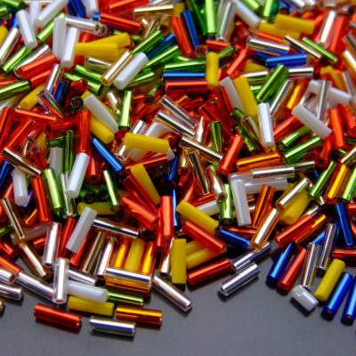 10g BM80 Masquerade Mix Toho Bugle Seed Beads 6mm bugle round beads beads mouse