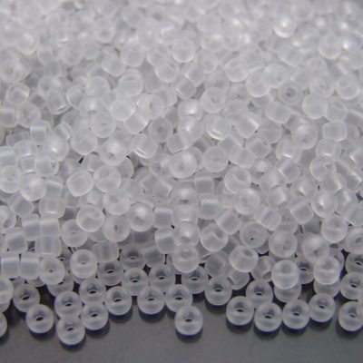 10g Crystal MATUBO Seed Beads 8/0 3mm Michael's UK Jewellery