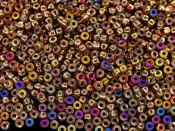10g Crystal Sliperit MATUBO Seed Beads 8/0 3mm Michael's UK Jewellery