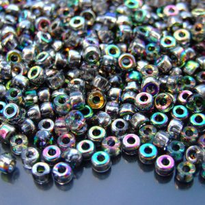10g Crystal Vitrail MATUBO Seed Beads 6/0 4mm Michael's UK Jewellery