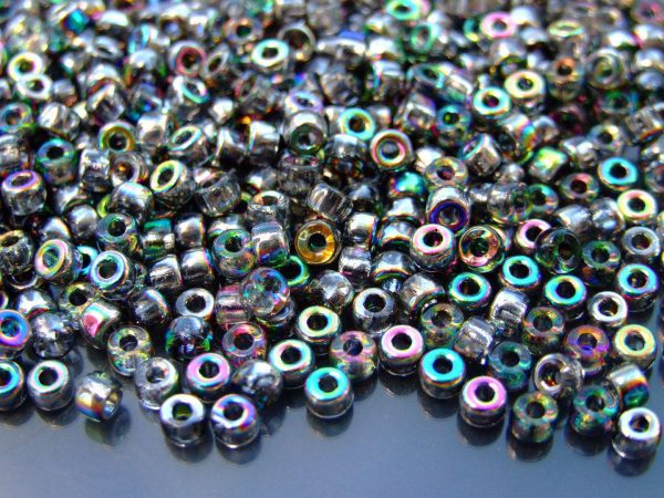 10g Crystal Vitrail MATUBO Seed Beads 6/0 4mm Michael's UK Jewellery