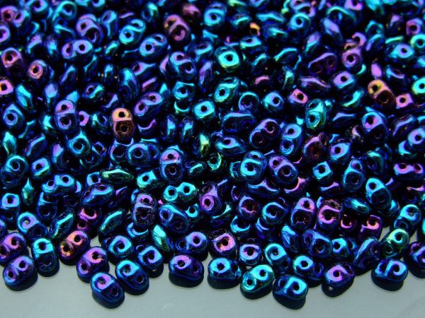 10g MATUBO™ Beads SuperDuo Iris Blue 21435JT beads mouse