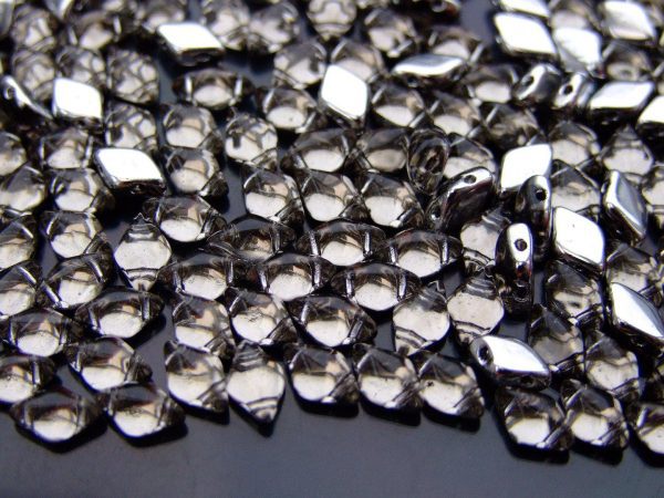10g GemDuo Beads Backlit Black Diamond Michael's UK Jewellery