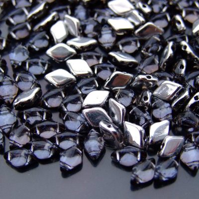 10g GemDuo Beads Backlit Charcoal Michael's UK Jewellery