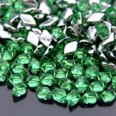 10g GemDuo Beads Backlit Mint Michael's UK Jewellery