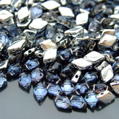 10g GemDuo Beads Backlit Periwinkle Michael's UK Jewellery