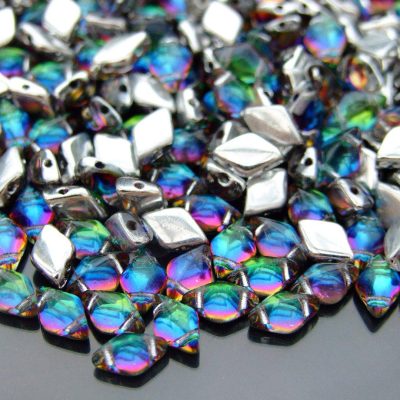 10g GemDuo Beads Backlit Petroleum Michael's UK Jewellery