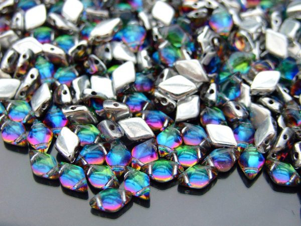 10g GemDuo Beads Backlit Petroleum Michael's UK Jewellery