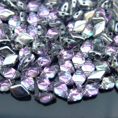 10g GemDuo Beads Backlit Pink Mist Michael's UK Jewellery