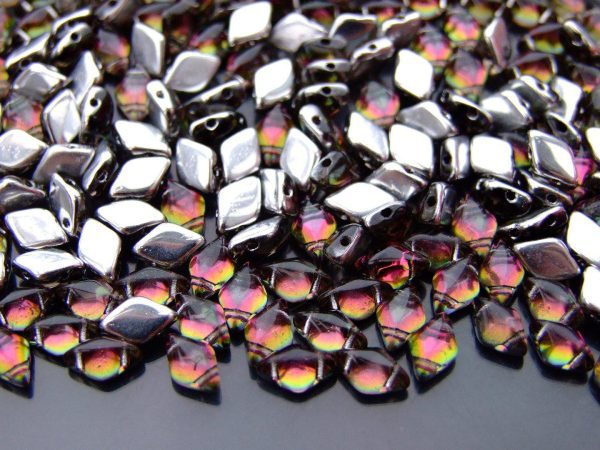10g GemDuo Beads Backlit Rainbow Mist Michael's UK Jewellery