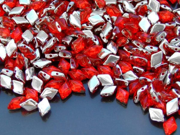 10g GemDuo Beads Backlit Ruby Michael's UK Jewellery