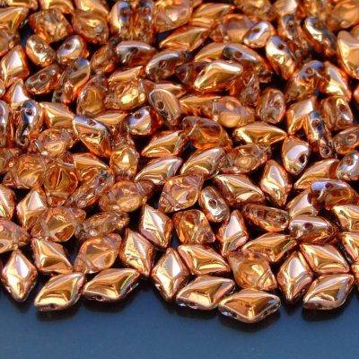 10g GemDuo Beads Crystal Capri Gold Michael's UK Jewellery