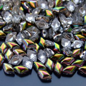 10g GemDuo Beads Crystal Vitrail Shield Michael's UK Jewellery