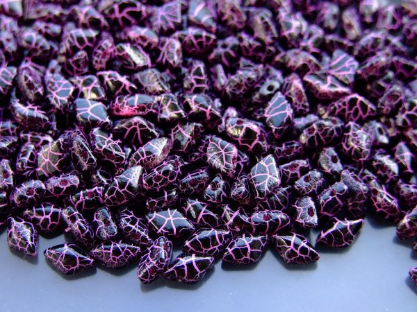 10g GemDuo Beads Ionic Jet Pink Michael's UK Jewellery