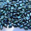 10g GemDuo Beads  Jet Blue Confetti Michael's UK Jewellery