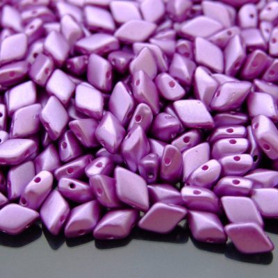 10g GemDuo Beads Pastel Lilac Michael's UK Jewellery