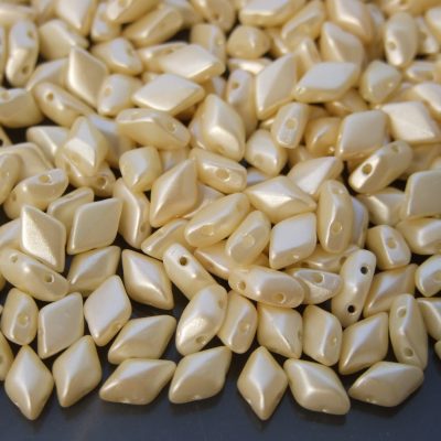 10g GemDuo Beads Pearl Coat Cream Michael's UK Jewellery