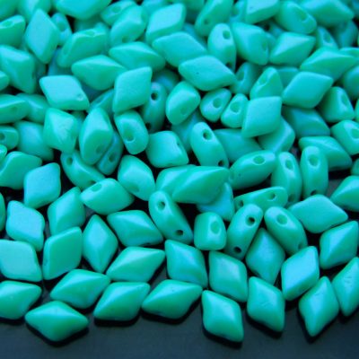 10g GemDuo Beads Pearl Shine Mint Michael's UK Jewellery
