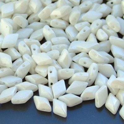 10g GemDuo Beads Pearl Shine White Michael's UK Jewellery