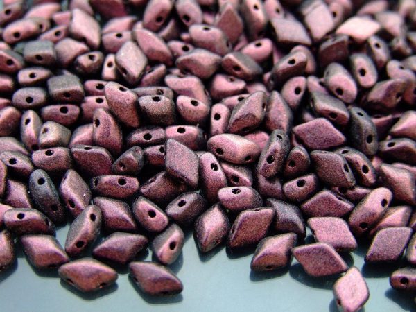 10g GemDuo Beads Polychrome Plum Michael's UK Jewellery