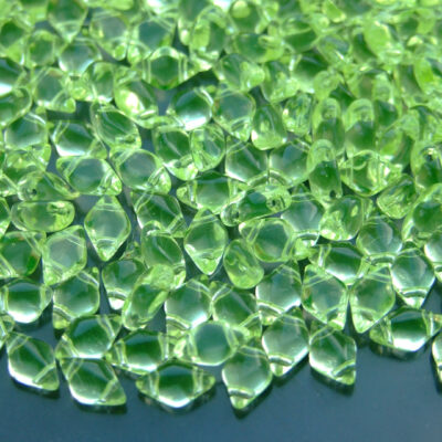 10g GemDuo Beads Transparent Jonquil Michael's UK Jewellery