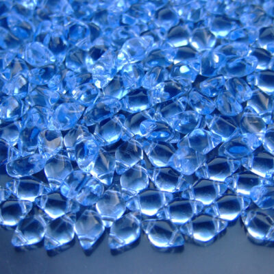 10g GemDuo Beads Transparent Light Sapphire Michael's UK Jewellery