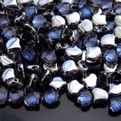 10g Ginko Duo Beads Backlit Periwinkle Michael's UK Jewellery